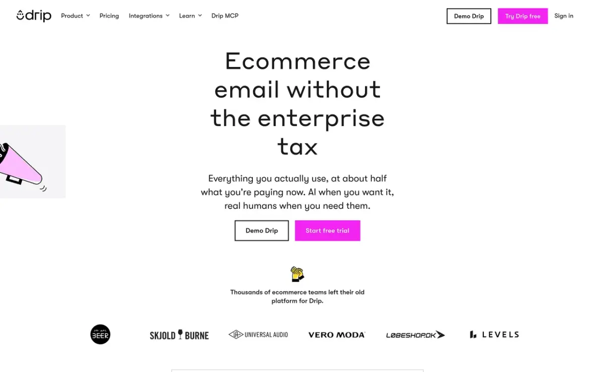 Drip website